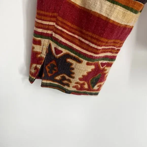 Coldwater Creek Jacket Aztec Western Cowgirl Southwest Native Oversized 16 - Picture 5 of 10